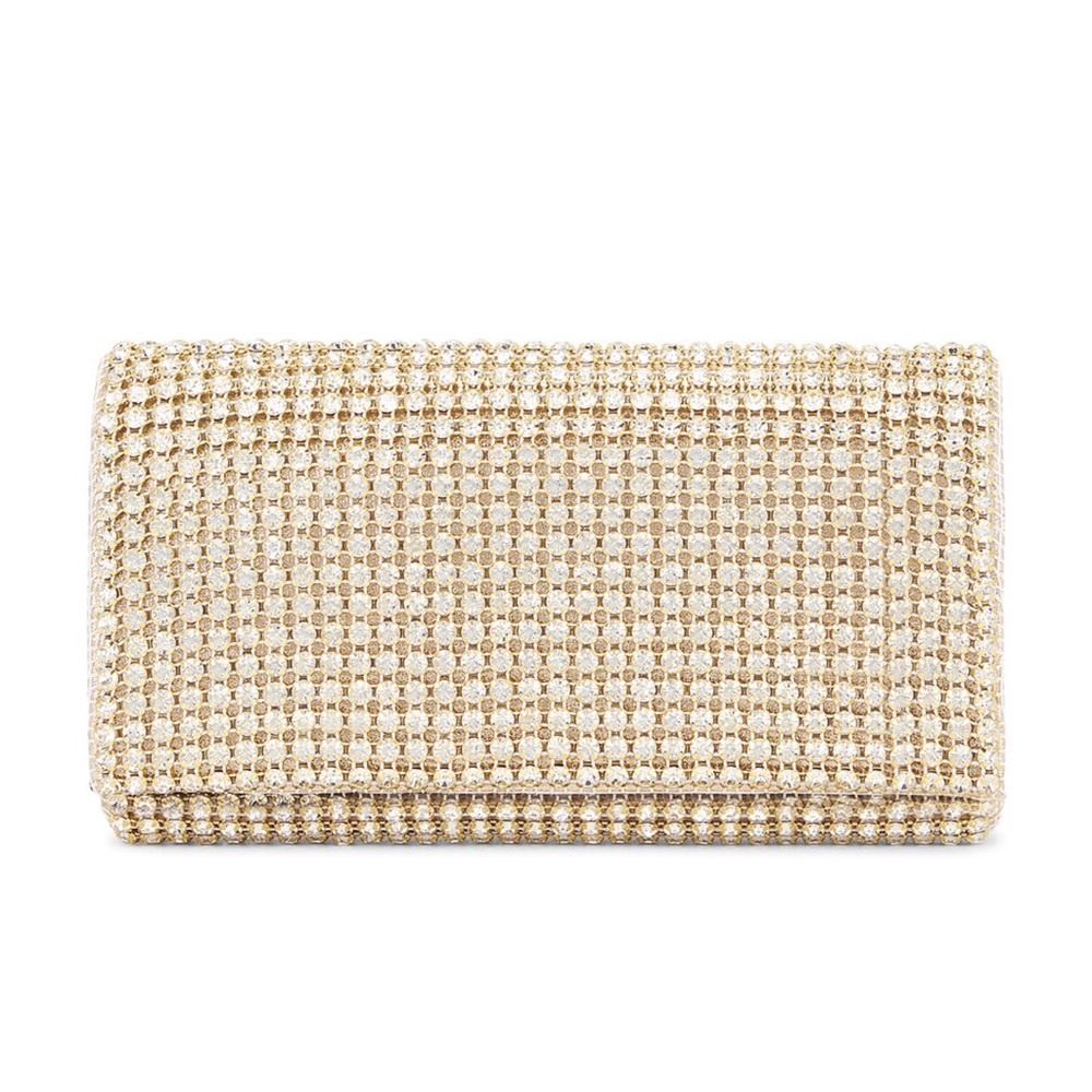 Olga Berg Mariana Crystal Clutch